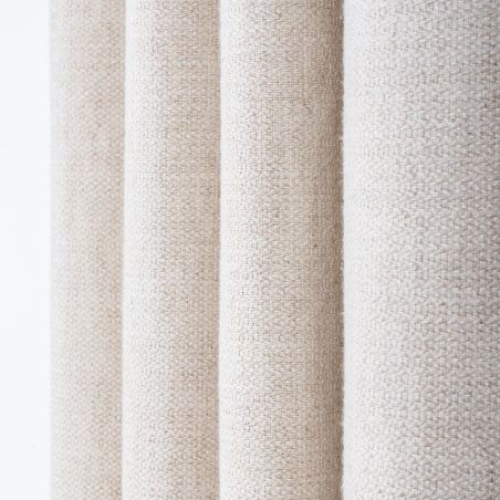 Värmeisolerande Skräddarsydd gardin Linne Romeo Beige MC721 Moondream x Rocle