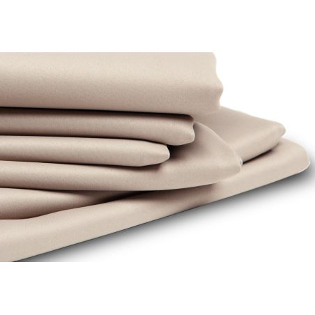 Mörkläggande Skräddarsydd gardin Enfärgad Beige MC634